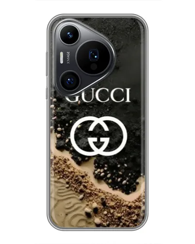 Чохол для Huawei Pura 70 PRO з картинкою «Gucci — піщані дюни» Чохол для Huawei Pura 70 PRO з картинкою «Gucci — піщані дюни»