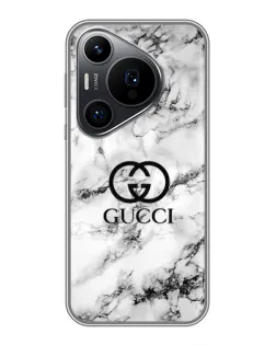 Чохол для Huawei Pura 70 PRO з картинкою «Gucci — мармуровий шик»