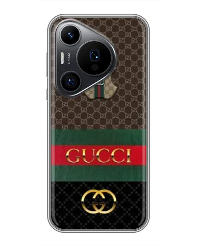 Чохол для Huawei Pura 70 PRO з картинкою «Gucci — брендований десерт» Чохол для Huawei Pura 70 PRO з картинкою «Gucci — брендований десерт»
