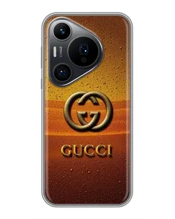 Чехол для Huawei Pura 70 PRO с картинкой «Gucci — солнечный градиент»