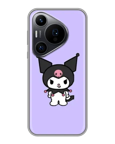 Чохол для Huawei Pura 70 PRO з картинкою «Kuromi — ніжний фіолетовий» Чохол для Huawei Pura 70 PRO з картинкою «Kuromi — ніжний фіолетовий»