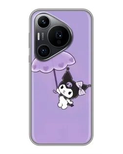 Чохол для Huawei Pura 70 PRO з картинкою «Kuromi з парасолькою»