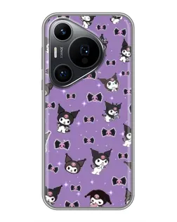 Чохол для Huawei Pura 70 PRO з картинкою «Kuromi — патерн»