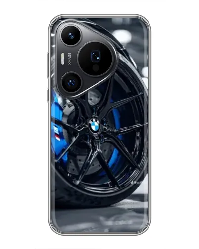 Чохол для Huawei Pura 70 PRO з картинкою «Колесо BMW зблизька» Чохол для Huawei Pura 70 PRO з картинкою «Колесо BMW зблизька»