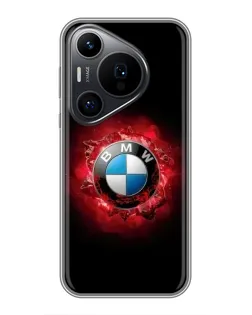Чохол для Huawei Pura 70 PRO з картинкою «Логотип BMW — спалах»