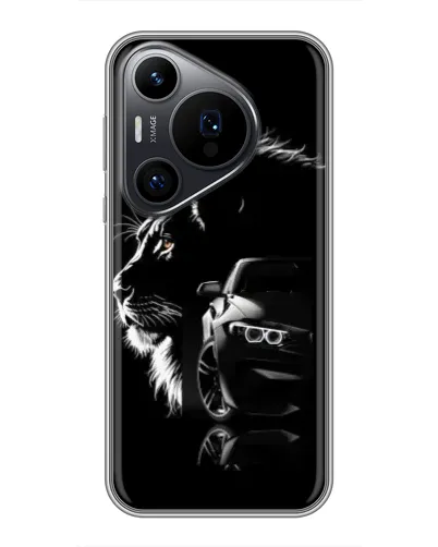 Чохол для Huawei Pura 70 PRO з картинкою «BMW та лев» Чохол для Huawei Pura 70 PRO з картинкою «BMW та лев»
