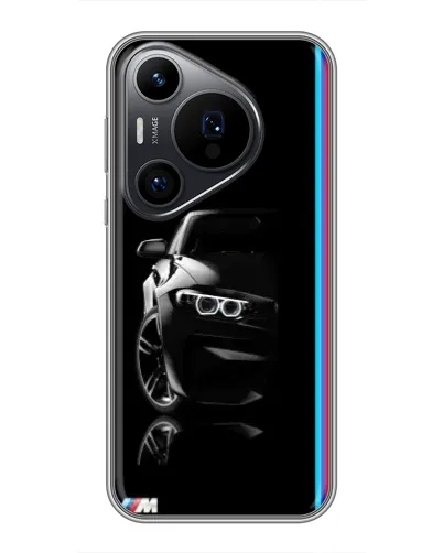 Чохол для Huawei Pura 70 PRO з картинкою «Силует BMW в темряві» Чохол для Huawei Pura 70 PRO з картинкою «Силует BMW в темряві»