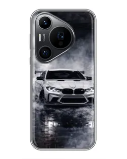 Чохол для Huawei Pura 70 PRO з картинкою «BMW крізь туман»