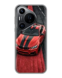 Чохол для Huawei Pura 70 PRO з картинкою «BMW на червоній доріжці»