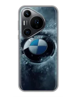 Чохол для Huawei Pura 70 PRO з картинкою «Логотип BMW — лід»