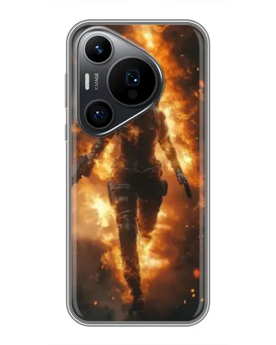 Чехол для Huawei Pura 70 PRO с картинкой «BMW — скорость в дожде» Чехол для Huawei Pura 70 PRO с картинкой «BMW — скорость в дожде»
