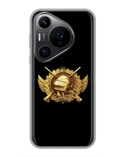 Чохол для Huawei Pura 70 PRO з картинкою «PUBG — помаранчевий градієнт»
