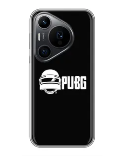 Чехол для Huawei Pura 70 PRO с картинкой «PUBG — классический лого»