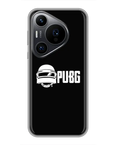 Чехол для Huawei Pura 70 PRO с картинкой «PUBG — классический лого» Чехол для Huawei Pura 70 PRO с картинкой «PUBG — классический лого»
