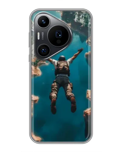 Чехол для Huawei Pura 70 PRO с картинкой «PUBG — свободное падение» Чехол для Huawei Pura 70 PRO с картинкой «PUBG — свободное падение»