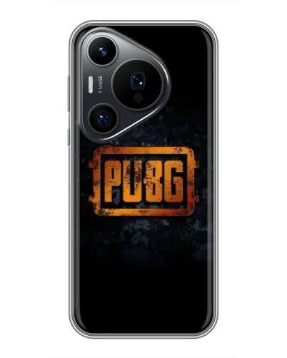 Чехол для Huawei Pura 70 PRO с картинкой «PUBG — золотой логотип» Чехол для Huawei Pura 70 PRO с картинкой «PUBG — золотой логотип»