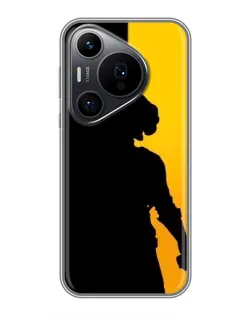 Чехол для Huawei Pura 70 PRO с картинкой «Тень воина PUBG»