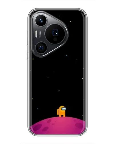 Чехол для Huawei Pura 70 PRO с картинкой «Одинокий герой на планете» Чехол для Huawei Pura 70 PRO с картинкой «Одинокий герой на планете»