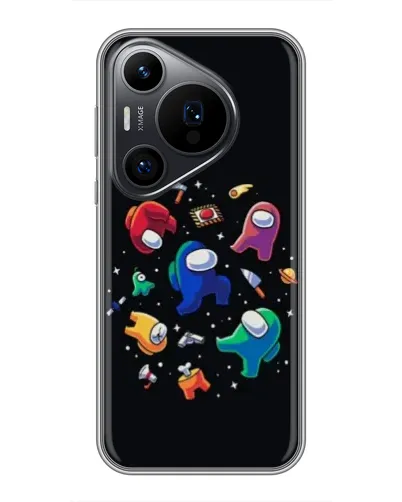 Чехол для Huawei Pura 70 PRO с картинкой «Among Us космос» Чехол для Huawei Pura 70 PRO с картинкой «Among Us космос»