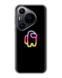 Чехол для Huawei Pura 70 PRO с картинкой «Among Us градиент»