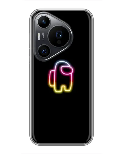 Чехол для Huawei Pura 70 PRO с картинкой «Among Us градиент» Чехол для Huawei Pura 70 PRO с картинкой «Among Us градиент»