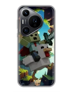 Чохол для Huawei Pura 70 PRO з картинкою «Стів та гусь»