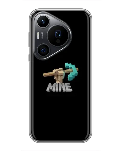 Чехол для Huawei Pura 70 PRO с картинкой «Алмазная кирка»