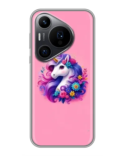 Чехол для Huawei Pura 70 PRO с картинкой «Сказочный единорог»