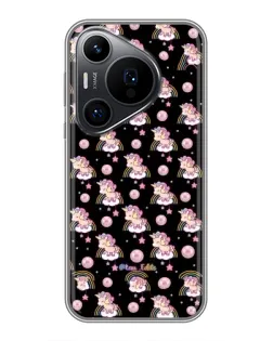 Чехол для Huawei Pura 70 PRO с картинкой «Magic Unicorn паттерн»