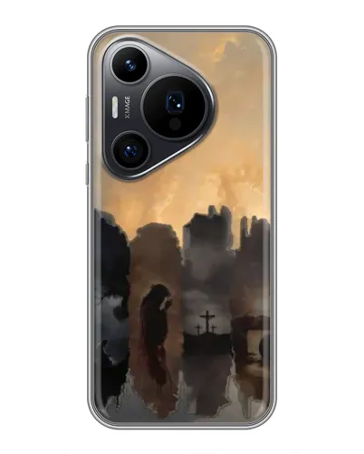 Чехол для Huawei Pura 70 PRO с картинкой «Дорога к вере» Чехол для Huawei Pura 70 PRO с картинкой «Дорога к вере»