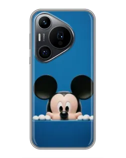 Чехол для Huawei Pura 70 PRO с картинкой «Микки выглядывает»