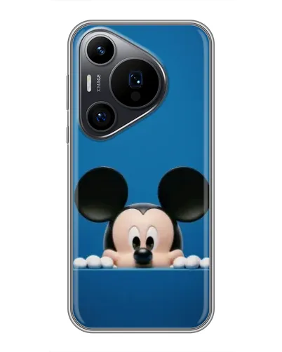 Чехол для Huawei Pura 70 PRO с картинкой «Микки выглядывает»