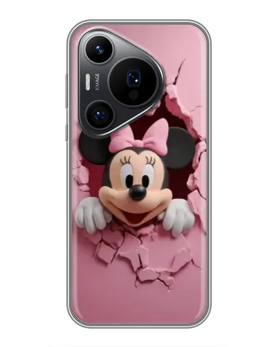 Чехол для Huawei Pura 70 PRO с картинкой «Минни сквозь стену»