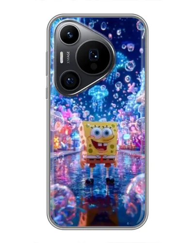 Чехол для Huawei Pura 70 PRO с картинкой «Неоновый океан»