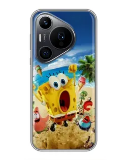 Чехол для Huawei Pura 70 PRO с картинкой «Развлечения на пляже»