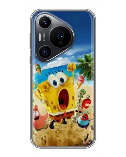 Чехол для Huawei Pura 70 PRO с картинкой «Развлечения на пляже»