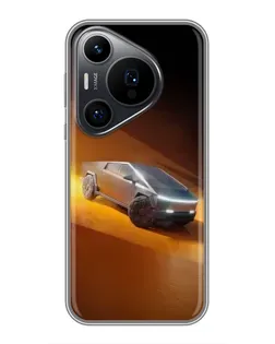 Чехол для Huawei Pura 70 PRO с картинкой «Cybertruck в пустыне» Чехол для Huawei Pura 70 PRO с картинкой «Cybertruck в пустыне»