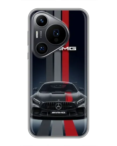 Чохол для Huawei Pura 70 PRO з картинкою «Mercedes — білий карбон» Чохол для Huawei Pura 70 PRO з картинкою «Mercedes — білий карбон»