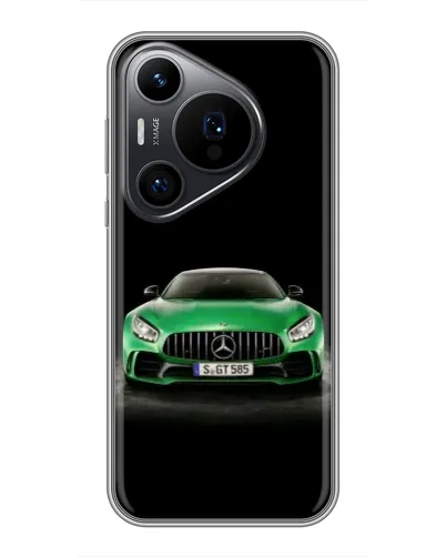 Чохол для Huawei Pura 70 PRO з картинкою «Mercedes — неоновий лого» Чохол для Huawei Pura 70 PRO з картинкою «Mercedes — неоновий лого»