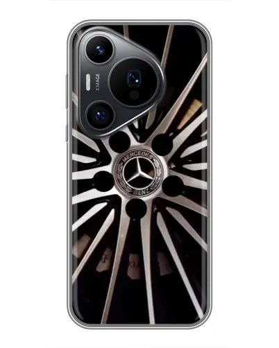Чохол для Huawei Pura 70 PRO з картинкою «Диск Mercedes» Чохол для Huawei Pura 70 PRO з картинкою «Диск Mercedes»