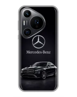Чохол для Huawei Pura 70 PRO з картинкою «Mercedes — решітка радіатора»