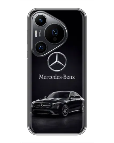 Чохол для Huawei Pura 70 PRO з картинкою «Mercedes — решітка радіатора» Чохол для Huawei Pura 70 PRO з картинкою «Mercedes — решітка радіатора»
