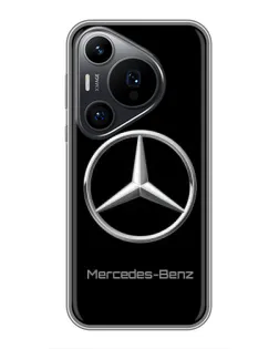 Чохол для Huawei Pura 70 PRO з картинкою «Mercedes Silver Logo»