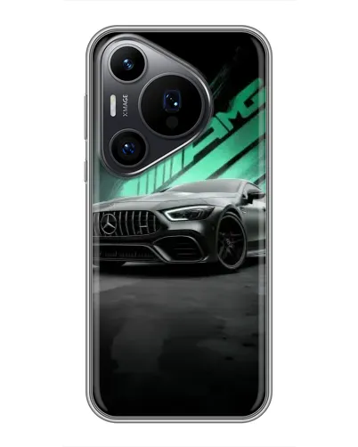 Чохол для Huawei Pura 70 PRO з картинкою «Темний Mercedes AMG» Чохол для Huawei Pura 70 PRO з картинкою «Темний Mercedes AMG»
