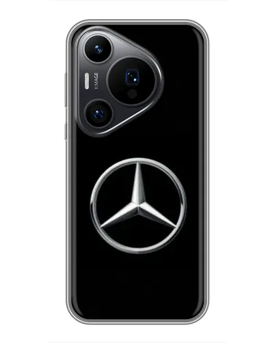 Чохол для Huawei Pura 70 PRO з картинкою «Mercedes класичний лого» Чохол для Huawei Pura 70 PRO з картинкою «Mercedes класичний лого»
