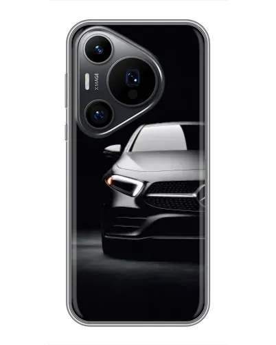 Чохол для Huawei Pura 70 PRO з картинкою «Світло фар Mercedes» Чохол для Huawei Pura 70 PRO з картинкою «Світло фар Mercedes»