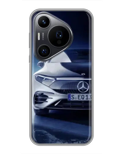 Чохол для Huawei Pura 70 PRO з картинкою «Mercedes EQ — майбутнє» Чохол для Huawei Pura 70 PRO з картинкою «Mercedes EQ — майбутнє»