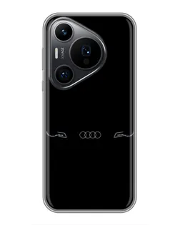 Чохол для Huawei Pura 70 PRO з картинкою «Audi — світловий підпис»