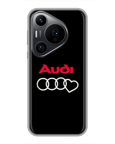 Чохол для Huawei Pura 70 PRO з картинкою «Логотип Audi Heart» Чохол для Huawei Pura 70 PRO з картинкою «Логотип Audi Heart»