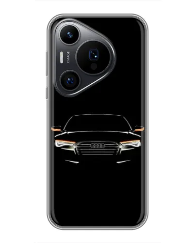 Чохол для Huawei Pura 70 PRO з картинкою «Audi — нічний контур» Чохол для Huawei Pura 70 PRO з картинкою «Audi — нічний контур»